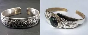 Silver items are a popular form of jewelry and a staple of Tibetan Buddhist culture. Silver is believed to have a purifying and protective energy. The most popular forms of silver items include bracelets, necklaces, pendants, rings, and earrings. These pieces of jewelry can be adorned with traditional Buddhist symbols such as the Om symbol, the Lotus flower. They can also be inscribed with powerful mantras, such as the Mantra of Compassion or the Mantra of Protection (Om Ah Hum). In addition to their spiritual significance.