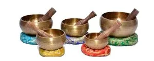 Our brass machine-made singing bowls are precision-crafted with the highest quality materials for exceptional sound and longevity. Our beaten singing bowls have a traditional look with a modern twist, making them a perfect addition to any practice or collection. Our chakra set singing bowls are designed to align and balance your chakras, bringing peace and harmony to your energy centers. Our shape singing bowls come in a variety of unique shapes and sizes, allowing you to choose the perfect bowl for your needs. Our etching and carving singing bowls are meticulously decorated, making them a beautiful addition to your home or studio. Each singing bowl is carefully inspected to ensure the highest quality.